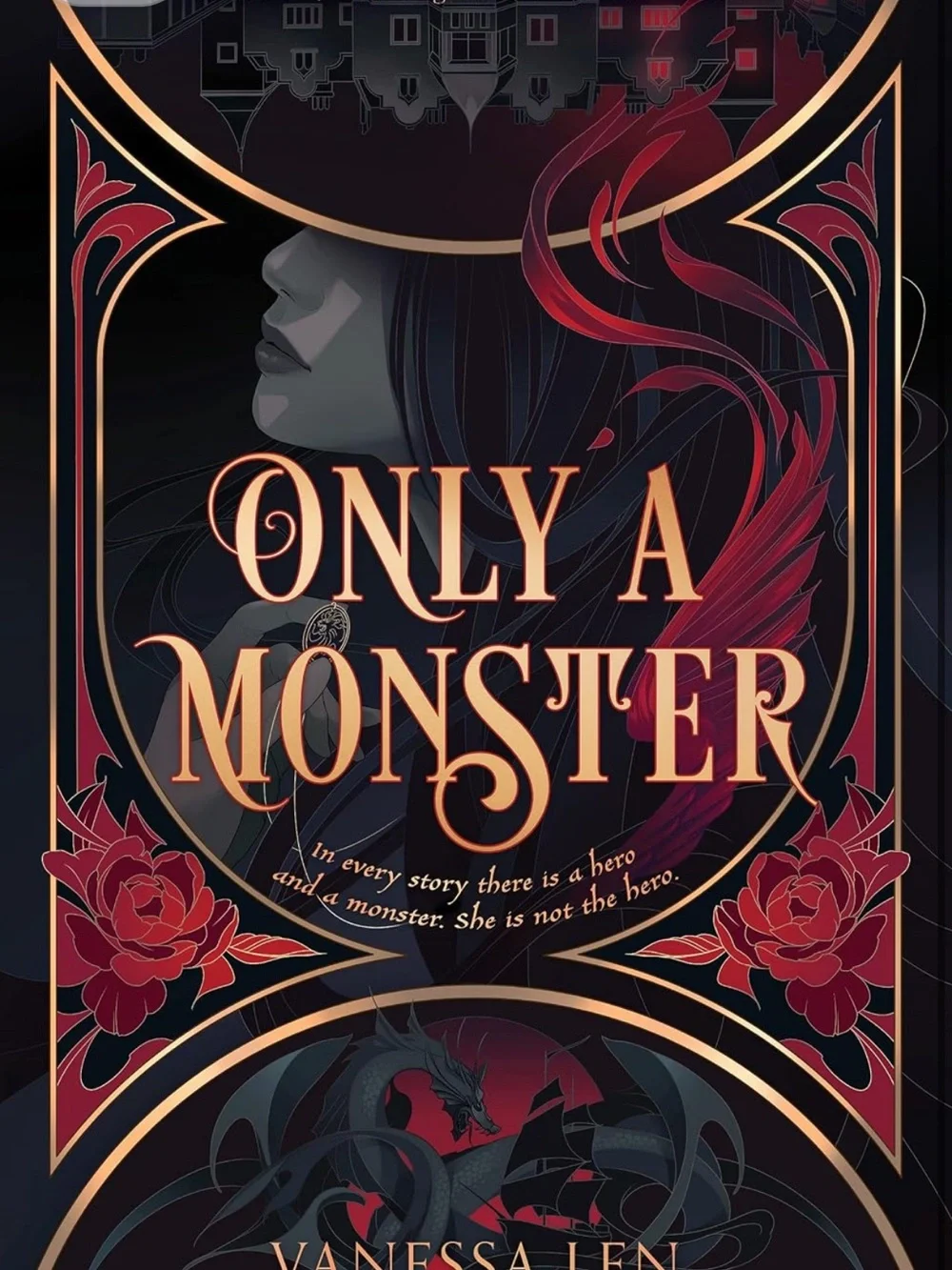Only a Monster Decorative by Vanessa Len